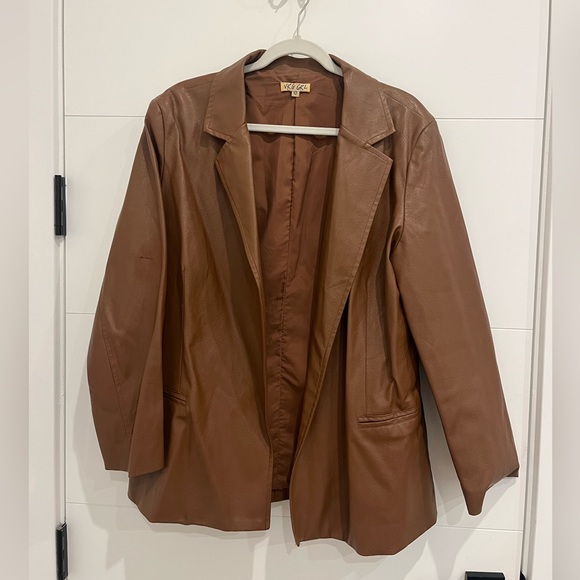 VRG GRL Fashion Status 90's Jacket // Tan - Picture 2 of 6